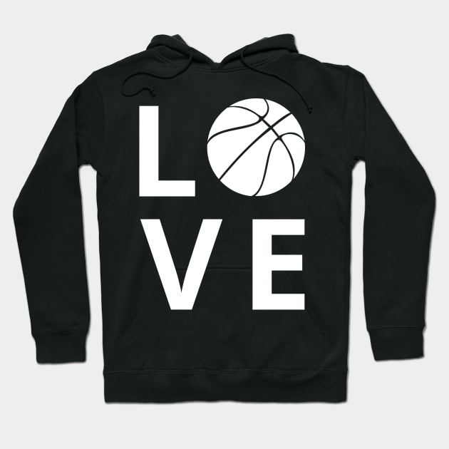 love basketball Hoodie by retro bloom